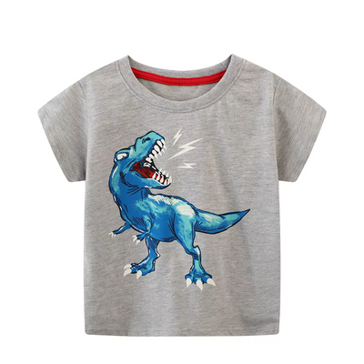 Iconic™ DinoShirt: Kinderen Glow-In-The-Dark T-shirt