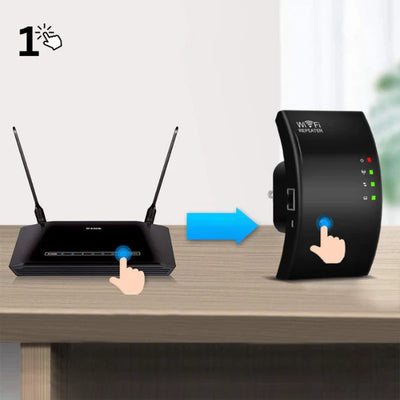 Wifi Versterker - Snelle Draadloze Internet Booster - Nexovibe