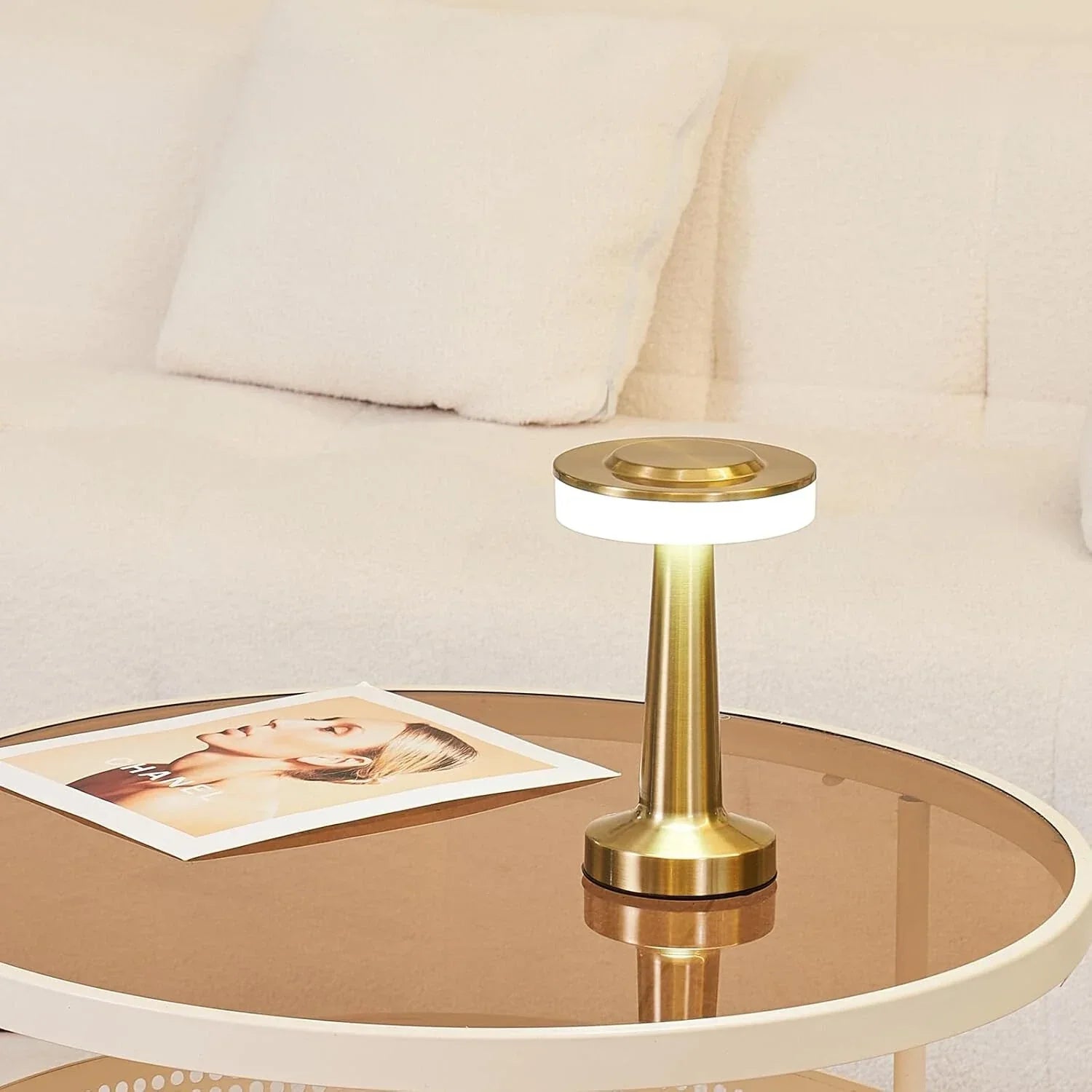 Tafellamp - Draadloze Retro Sfeerlamp - Veloura