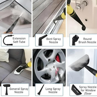 Stoomreiniger - Krachtige Desinfecterende Stoomreiniger met Accessoires