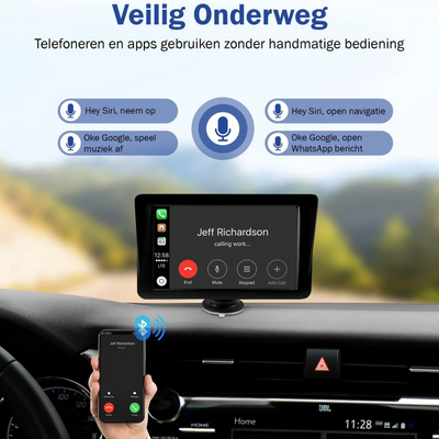 CarPlay™ - Bespaar meer dan €100,-: Geschikt voor Android & iOS!