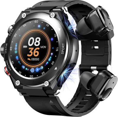 Sound Watch™ | Smartwatch met Oortjes + Gratis Extra Horlogeband