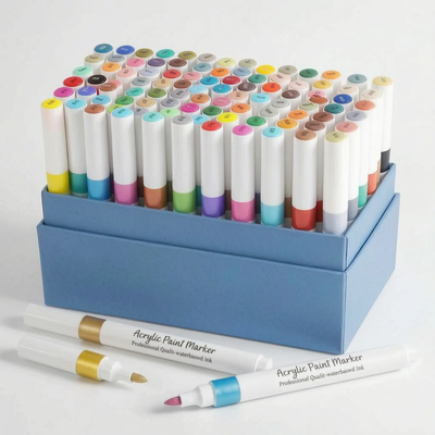 Acrylic Markers - Zachte Punt op Waterbasis