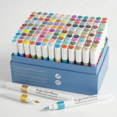 Acrylic Markers - Zachte Punt op Waterbasis
