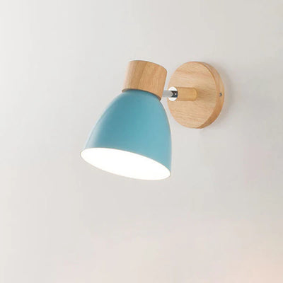 NordiGlow - Applique scandinave au design bois et fer
