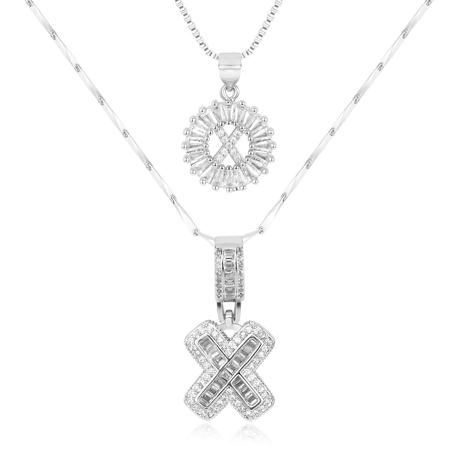 GemLetter Ketting - Initiaal Hanger met Luxe Glans