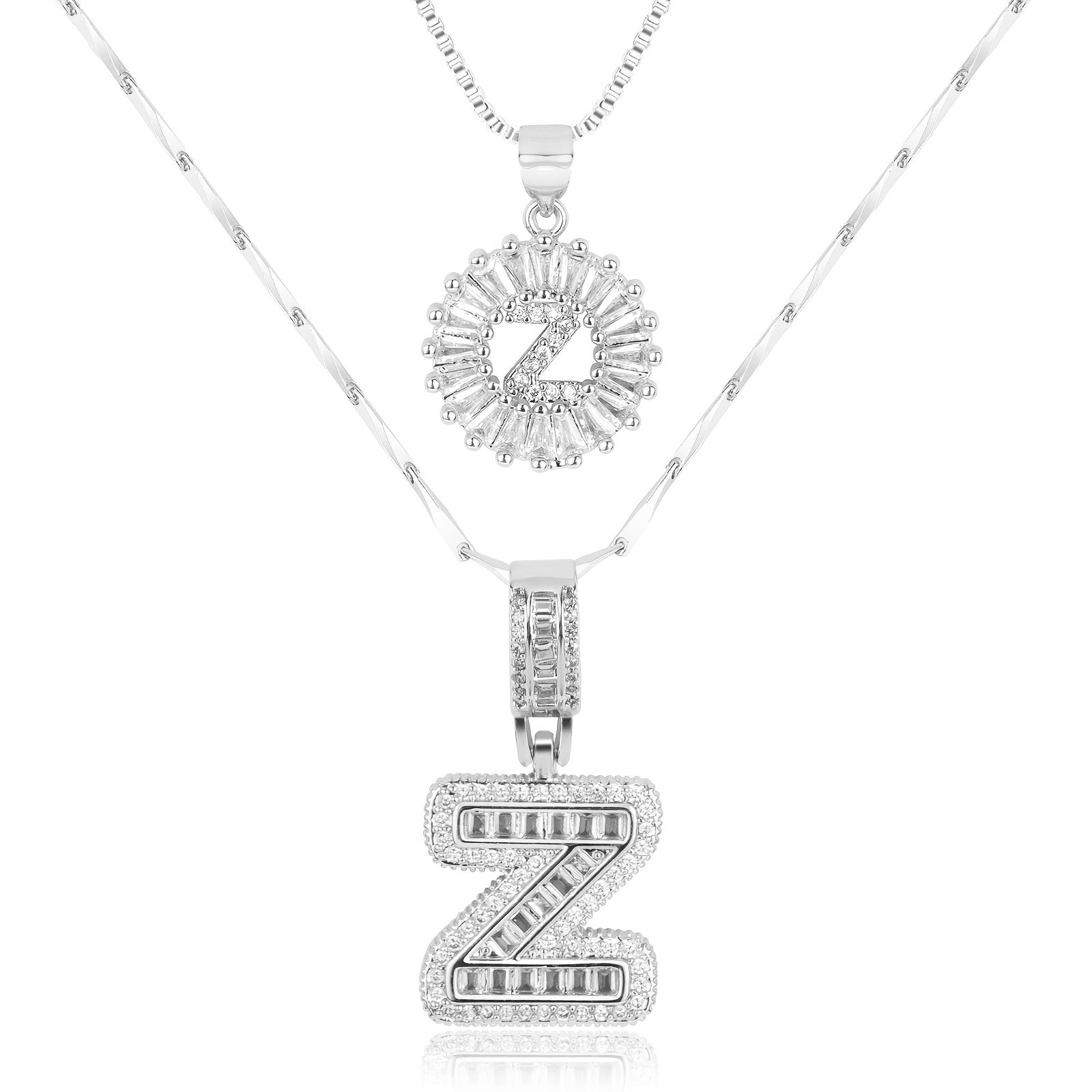 GemLetter Ketting - Initiaal Hanger met Luxe Glans