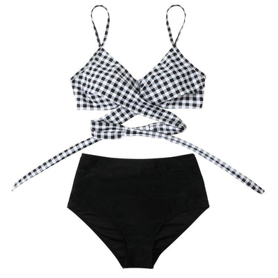 Bikini - Kleurrijke High Waist Dames Bikini - SummerBelle