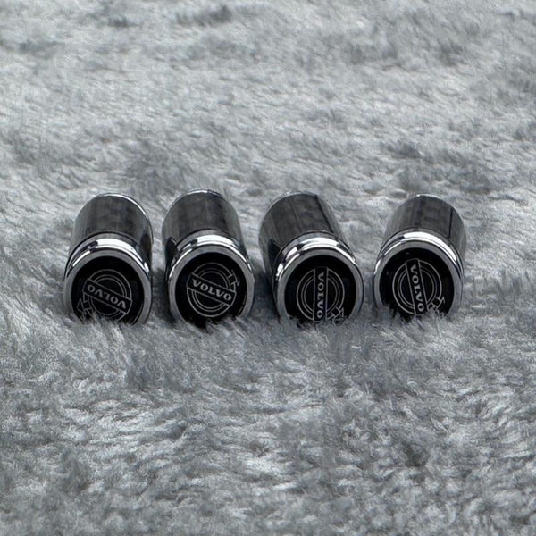 Capuchons de valve de pneu en fibre de carbone – Kit de protection de roue étanche