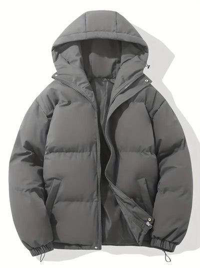 Casual Donsjas met Capuchon - Warme Winterjas voor Heren - Regular Fit - Norvello