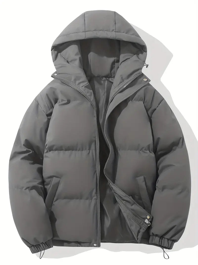 Casual Donsjas met Capuchon - Warme Winterjas voor Heren - Regular Fit - Norvello