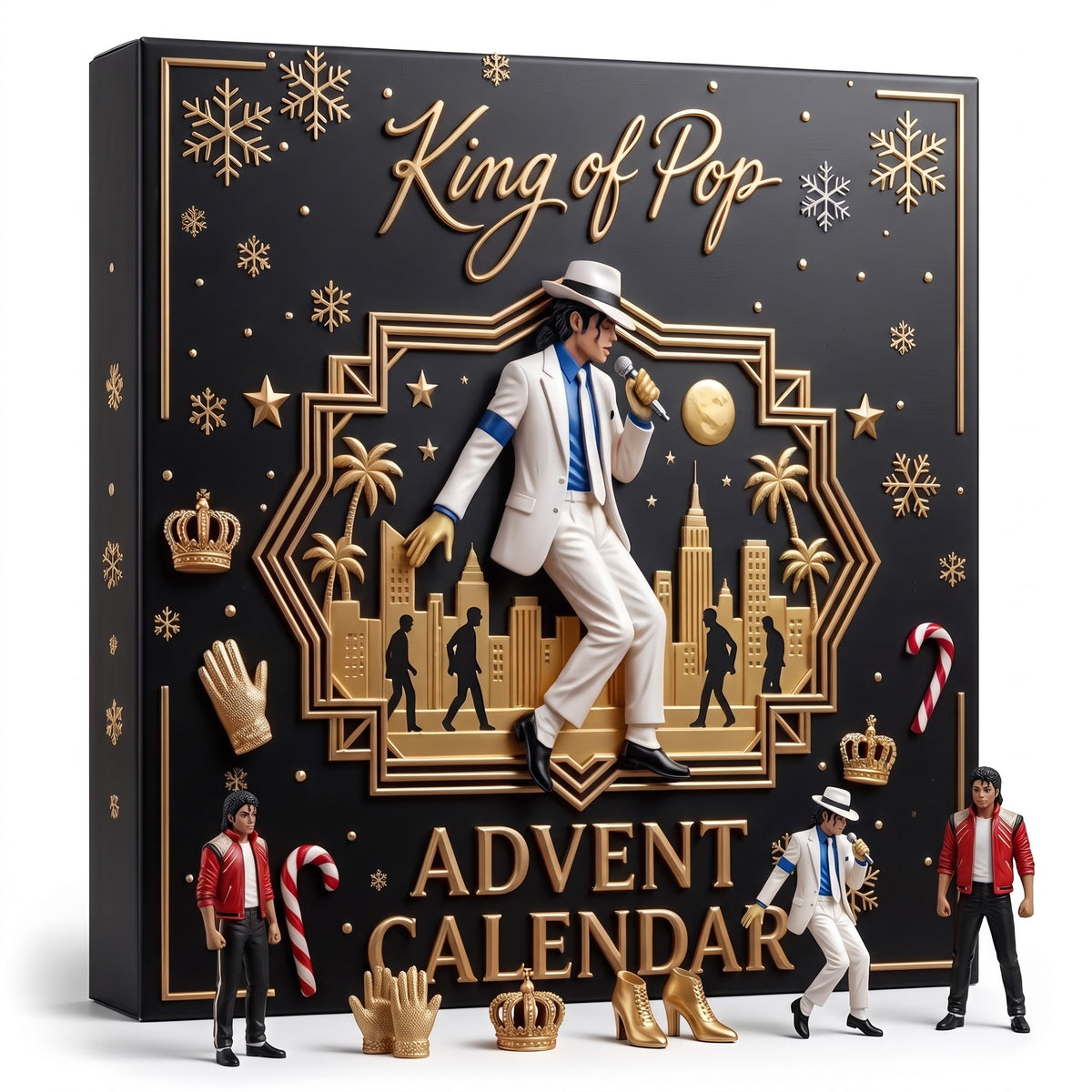 Adventskalender Volwassenen – 24 Popster Figuren met Iconische Podiumlooks (2)