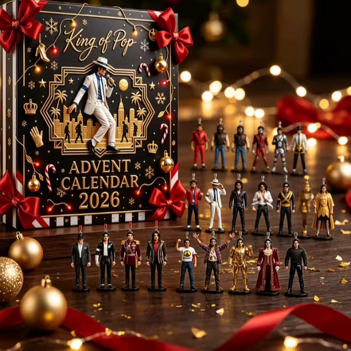 Adventskalender Volwassenen – 24 Popster Figuren met Iconische Podiumlooks (6)
