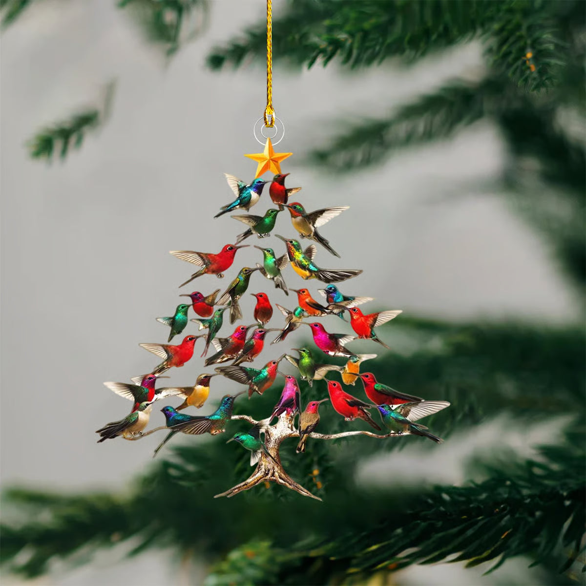 Magic Birds | Kristallen Kerstvogel Ornament