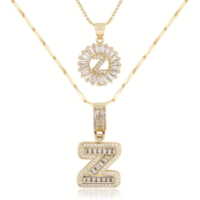 GemLetter Ketting - Initiaal Hanger met Luxe Glans