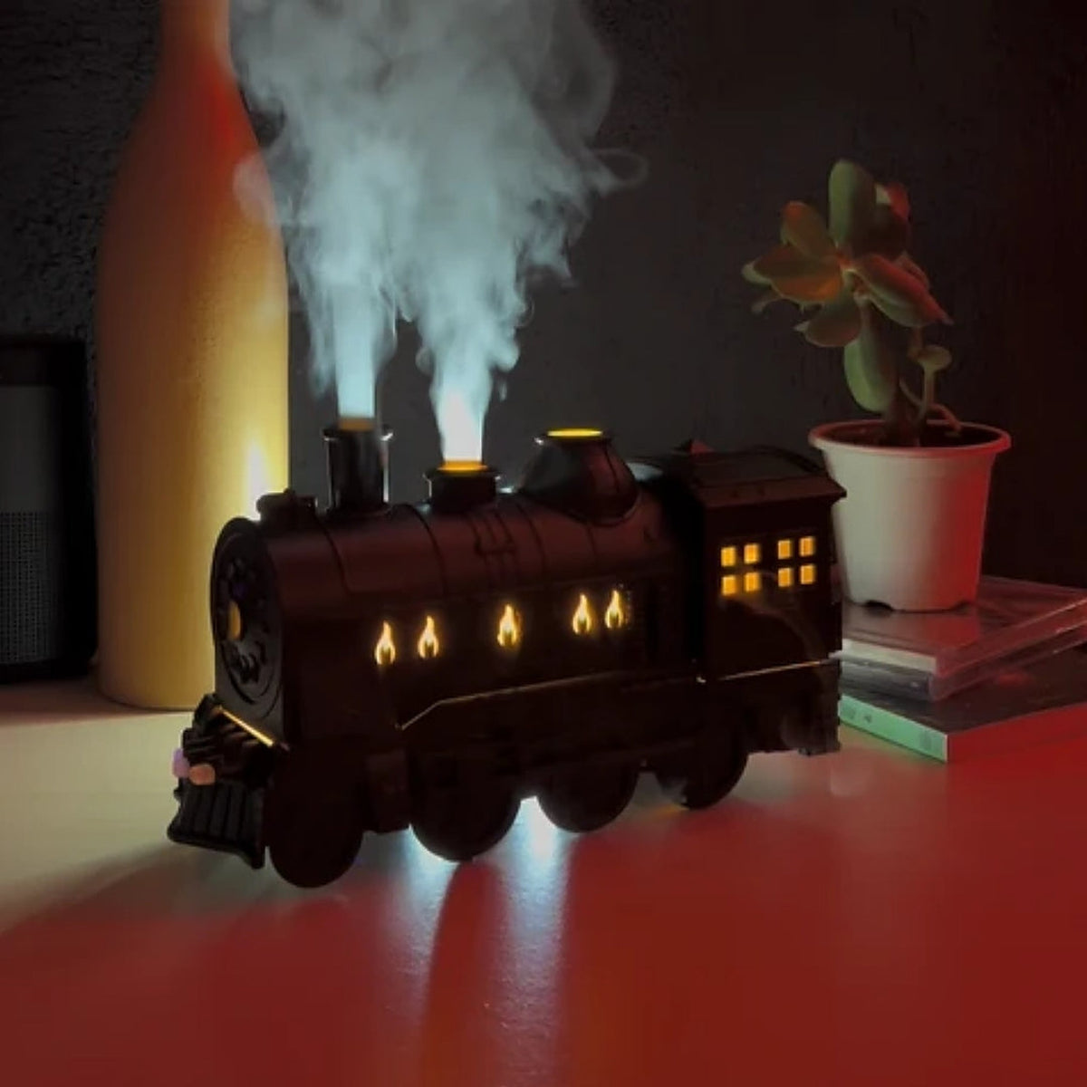 Aroma Diffuser – Stoomlocomotief met 300 ml Tank en Sfeerlicht (8)