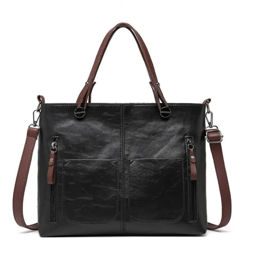 Sac à Main en Cuir - Élégant Sac à Bandoulière pour Usage Quotidien