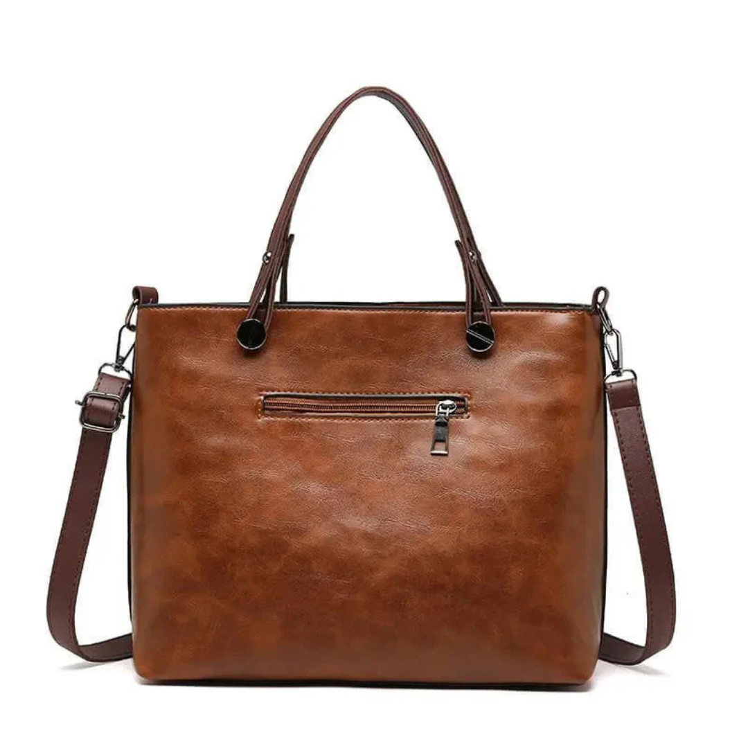 Sac à Main en Cuir - Élégant Sac à Bandoulière pour Usage Quotidien