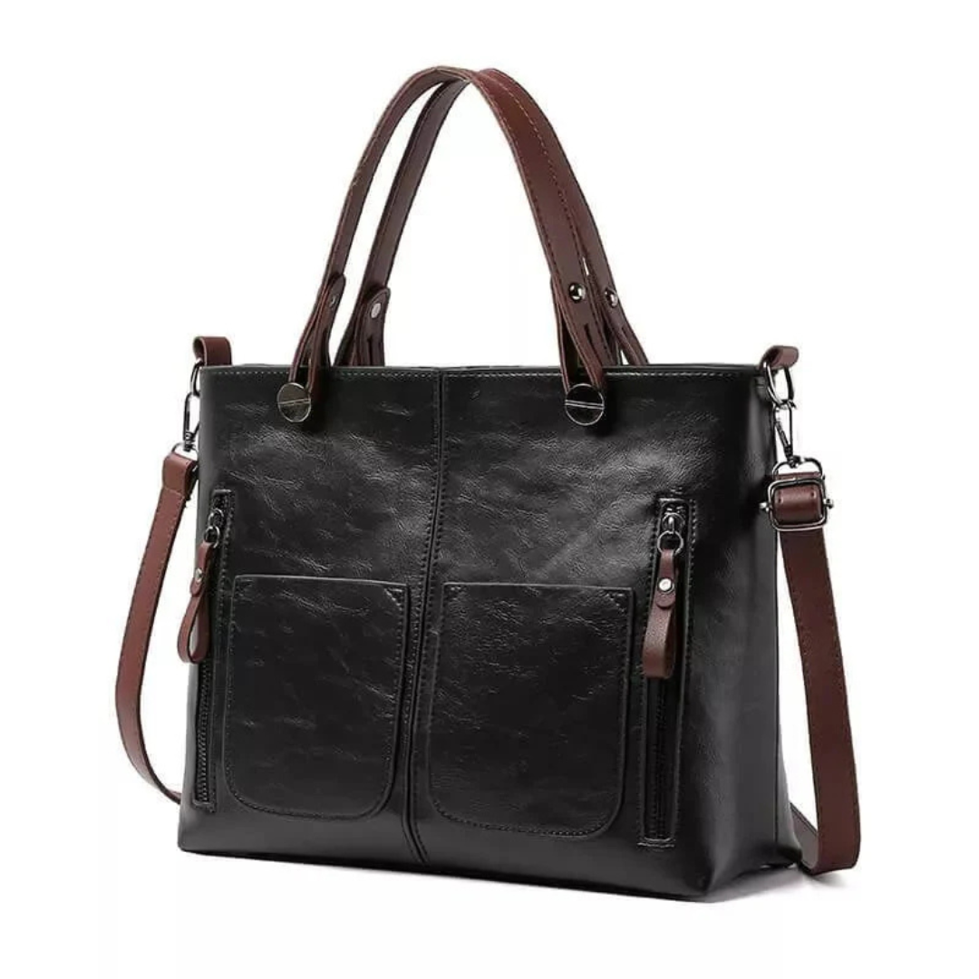 Sac à Main en Cuir - Élégant Sac à Bandoulière pour Usage Quotidien