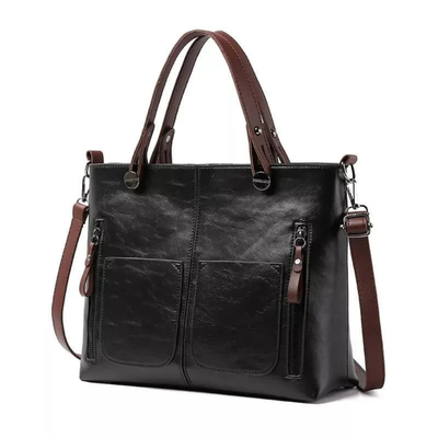 Sac à Main en Cuir - Élégant Sac à Bandoulière pour Usage Quotidien