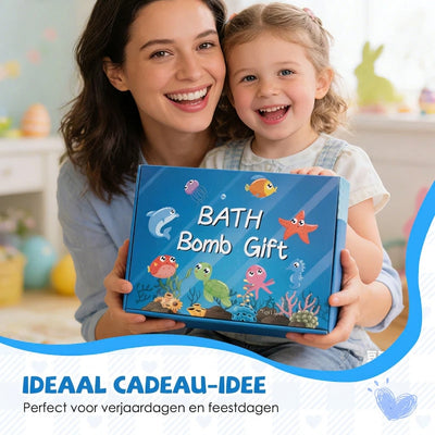 BathBomb - Coffret cadeau de 12 bombes de bain pour enfants