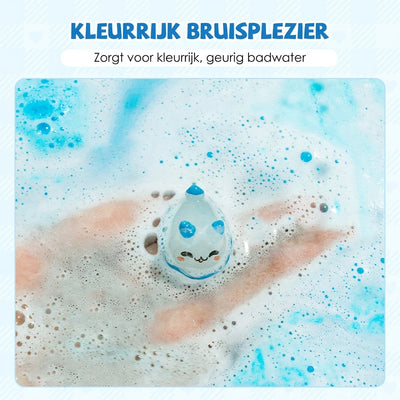 BathBomb - Coffret cadeau de 12 bombes de bain pour enfants