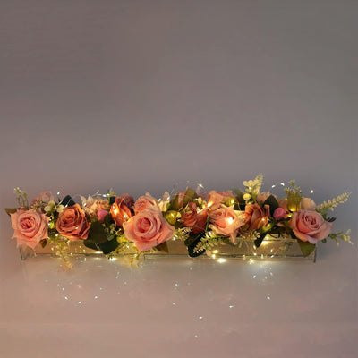 Rosa™ - Heldere acryl bloemenvaas