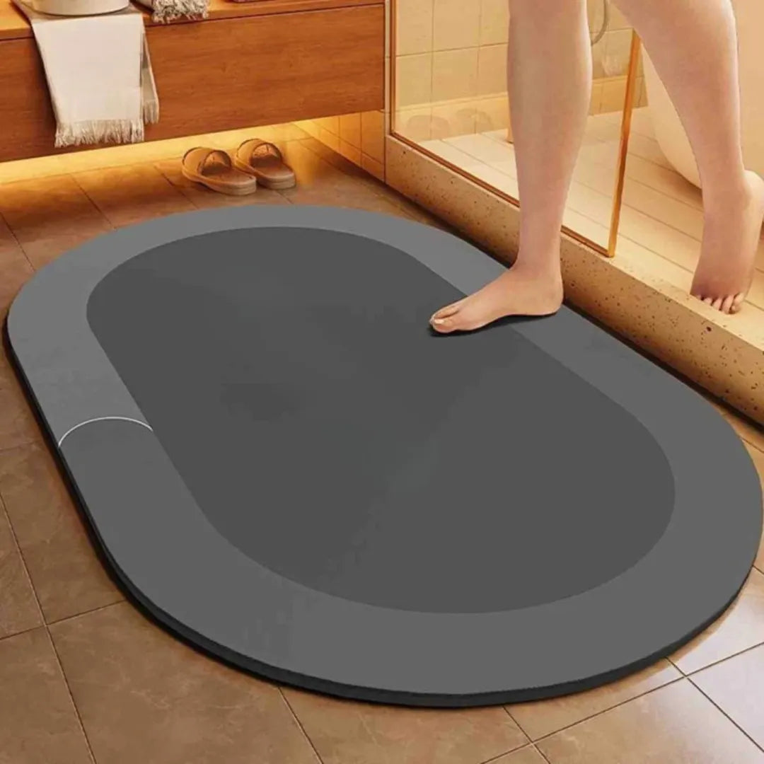 Tapis de bain AquaSoft - Confort séchant rapidement et antidérapant