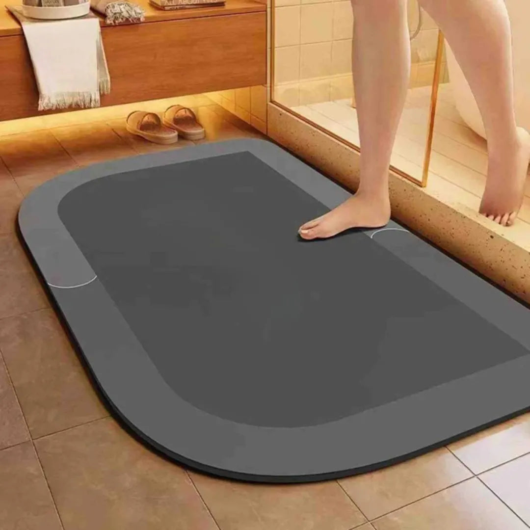 Tapis de bain AquaSoft - Confort séchant rapidement et antidérapant