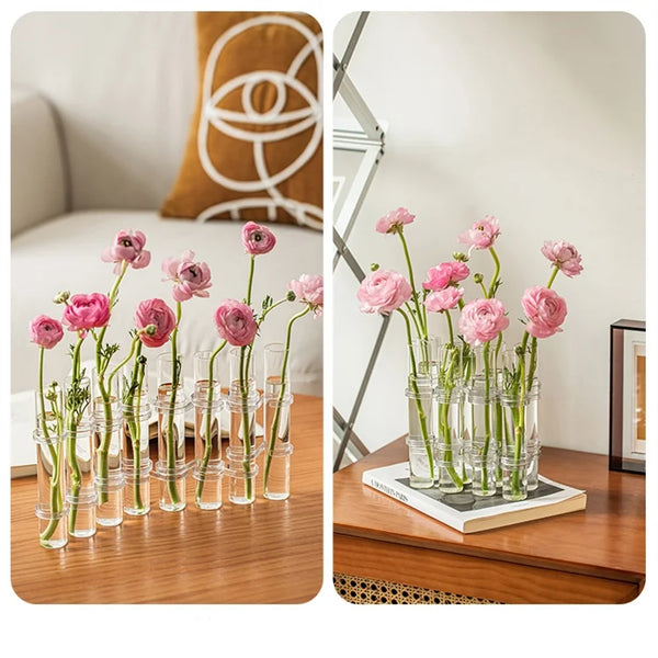 Vases en verre entrelacés - Forme libre