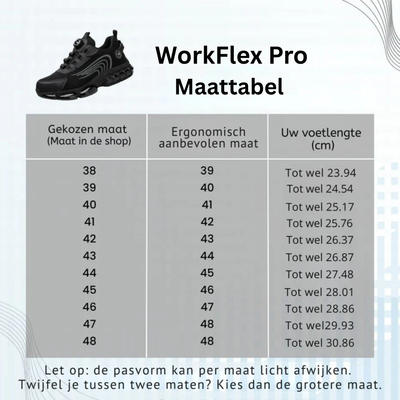 WorkFlex Pro - Veiligheids schoenen - Lichtgewicht Werkschoenen met Maximale Bescherming