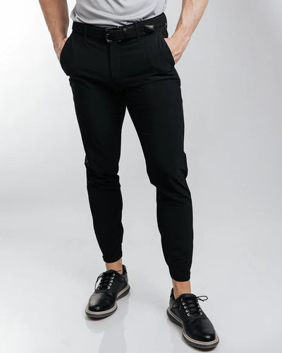 James™ | Slim Fit Joggingbroek met enkelritsen
