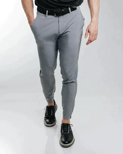 James™ | Slim Fit Joggingbroek met enkelritsen