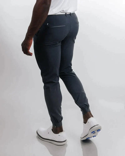 James™ | Slim Fit Joggingbroek met enkelritsen