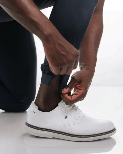 James™ | Slim Fit Joggingbroek met enkelritsen