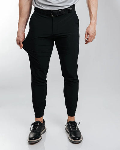 James™ | Slim Fit Joggingbroek met enkelritsen