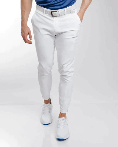 James™ | Slim Fit Joggingbroek met enkelritsen