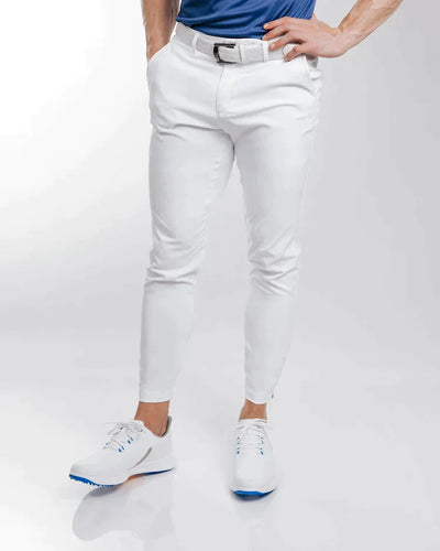 James™ | Slim Fit Joggingbroek met enkelritsen