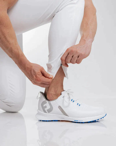 James™ | Slim Fit Joggingbroek met enkelritsen