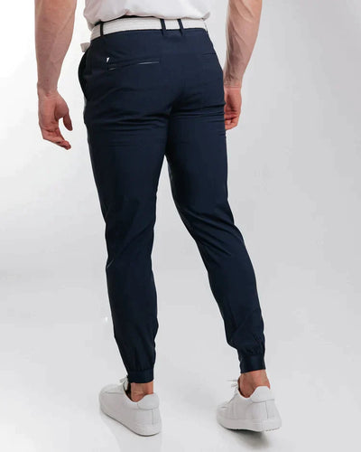 James™ | Slim Fit Joggingbroek met enkelritsen
