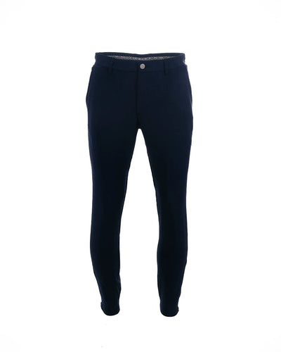 James™ | Slim Fit Joggingbroek met enkelritsen