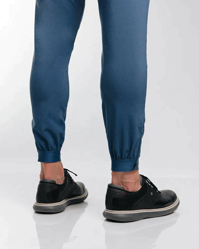 James™ | Slim Fit Joggingbroek met enkelritsen
