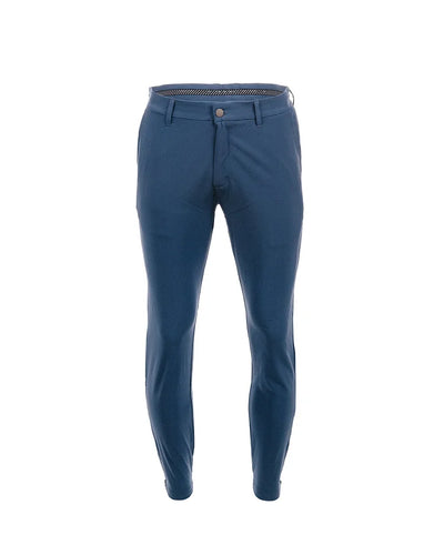 James™ | Slim Fit Joggingbroek met enkelritsen