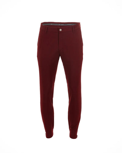 James™ | Slim Fit Joggingbroek met enkelritsen