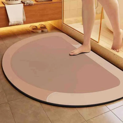 Tapis de bain AquaSoft - Confort séchant rapidement et antidérapant