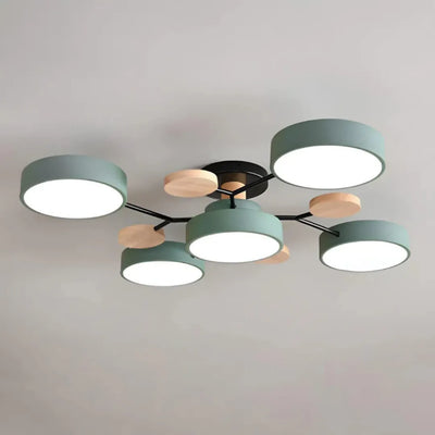 NovaGlow - Plafonnier - Lampe LED Moderne avec Lumière Anti-Éblouissement