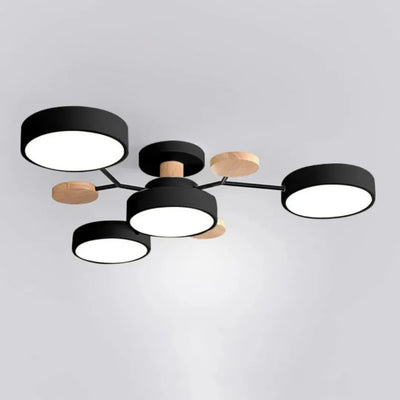 NovaGlow - Plafonnier - Lampe LED Moderne avec Lumière Anti-Éblouissement