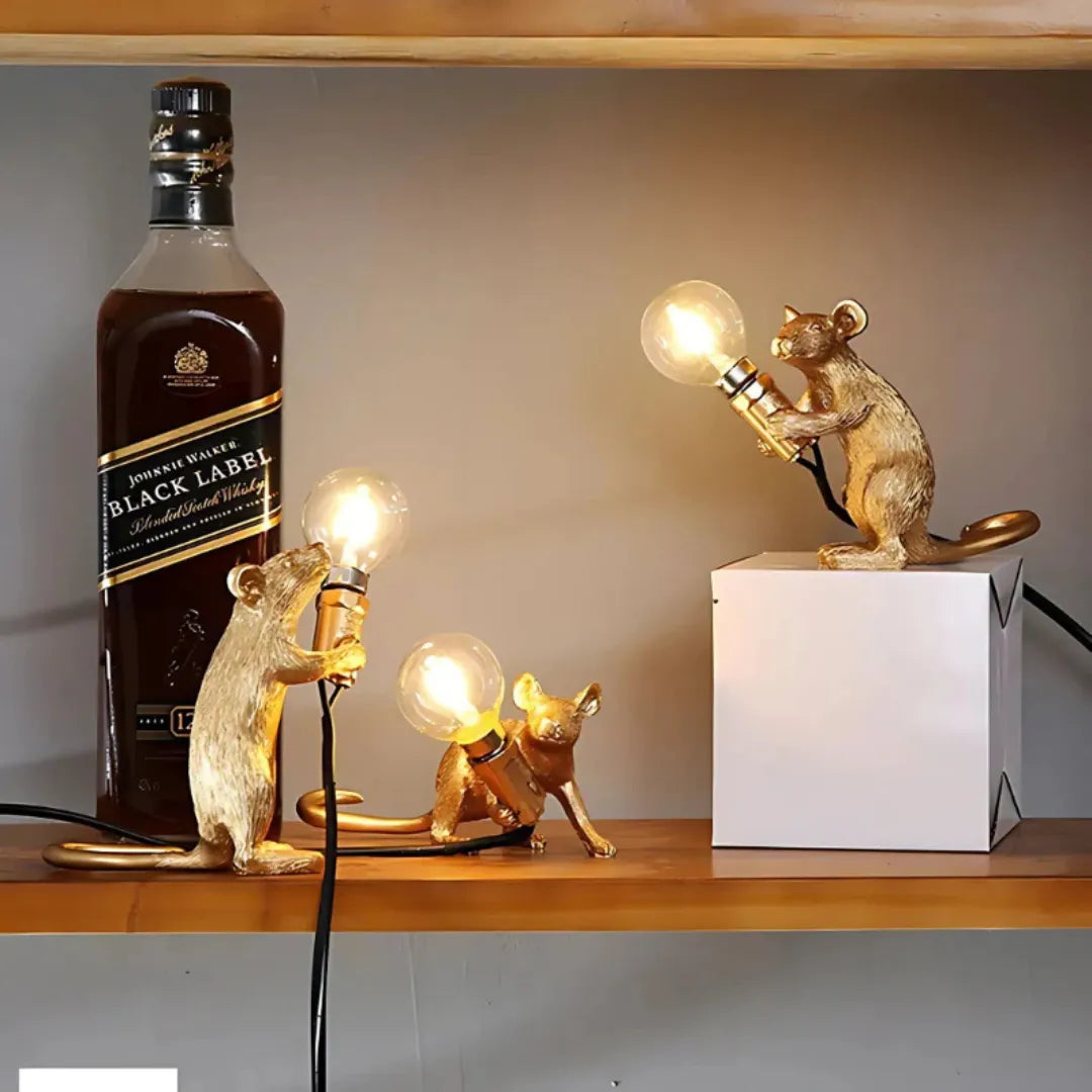 GlowMouse - Lampe design ludique à l'allure décorative unique