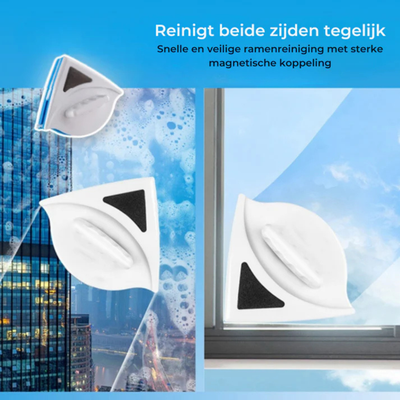 ClearSwipe - Nettoyeur de vitres - Essuie-vitres magnétique double face