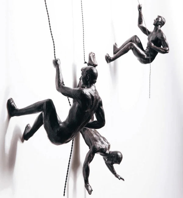 Sculpture - Sculpture Murale Grimpante - Virelto